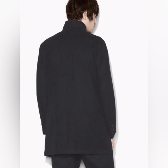 John Varvatos Raw Edge Japanese Fabric Coat. Size USA 36 EU 46 - Picture 6 of 12